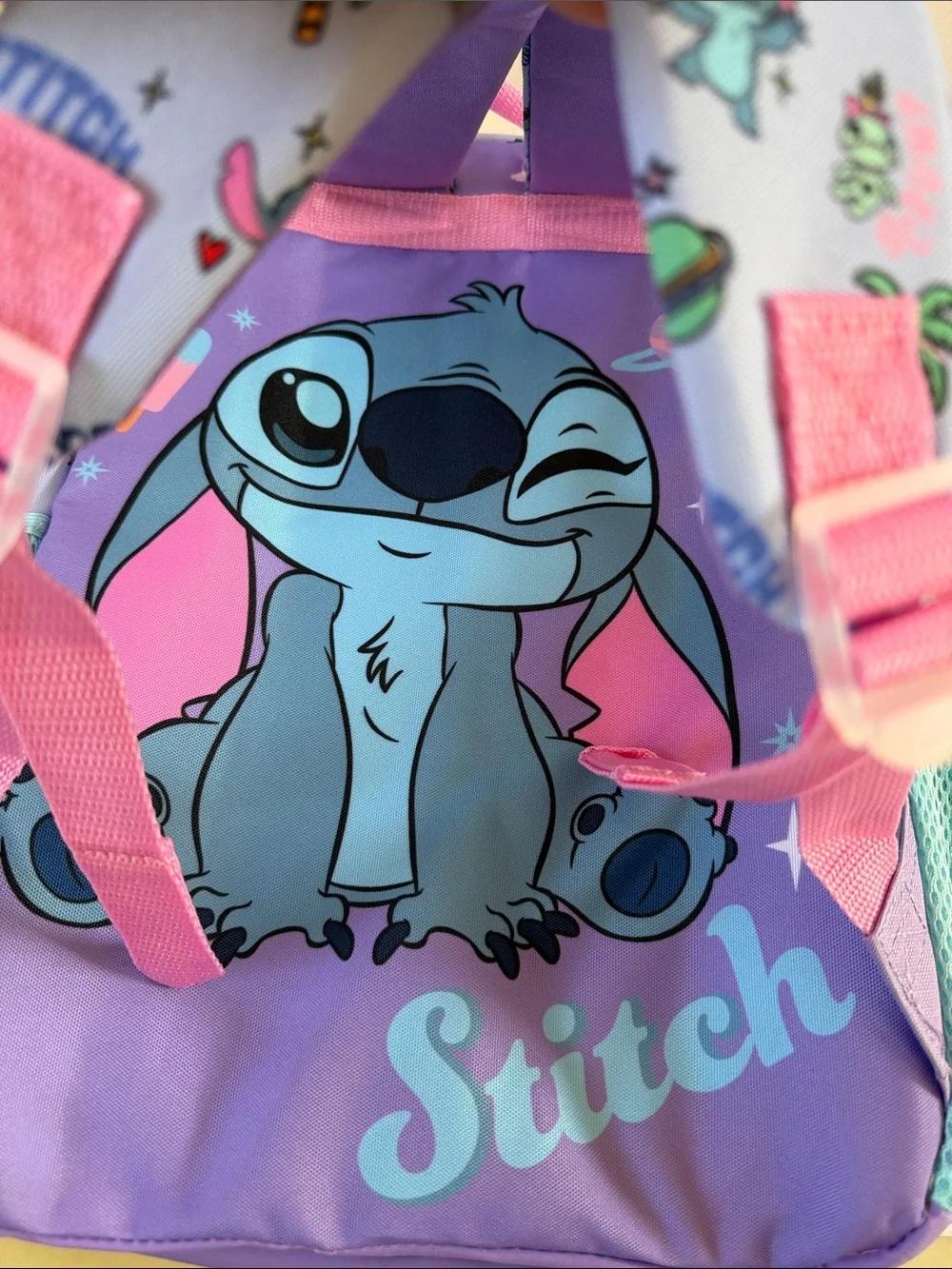 New Disney Stitch Bagpack 5 Piece Set